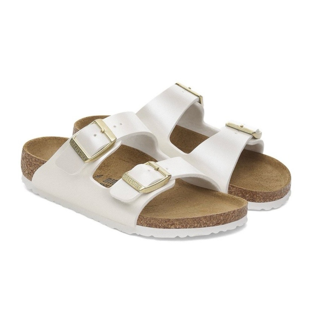 Birkenstock Arizona Sandals Womens 5 5.5 34 White